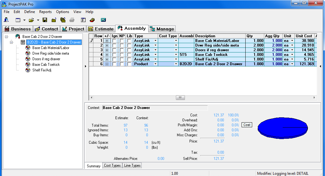 projectpak-screenshot - TradeSoft, Inc.