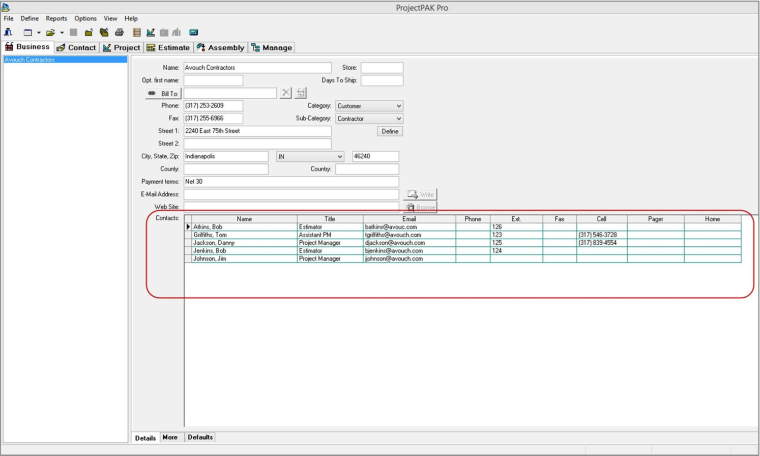 Creating A Project - TradeSoft, Inc.