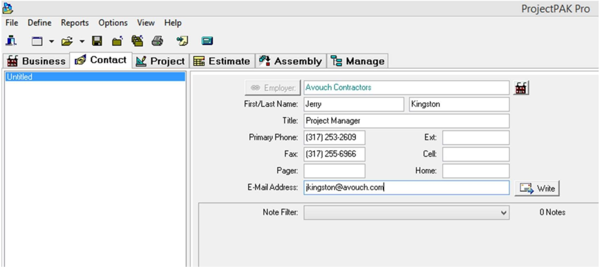 Creating A Project - TradeSoft, Inc.