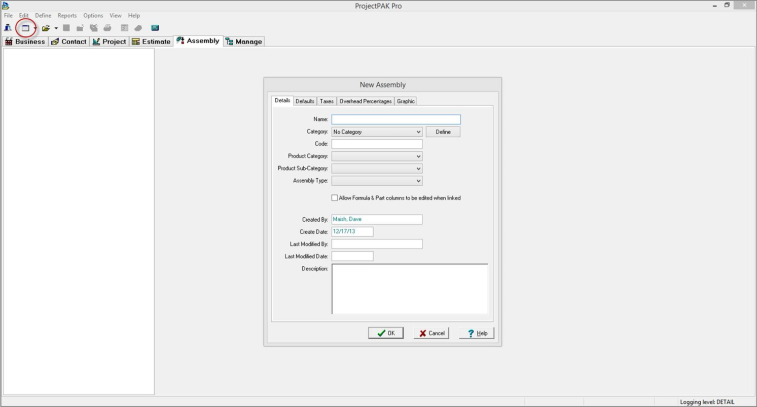 Creating A Simple Assembly - TradeSoft, Inc.