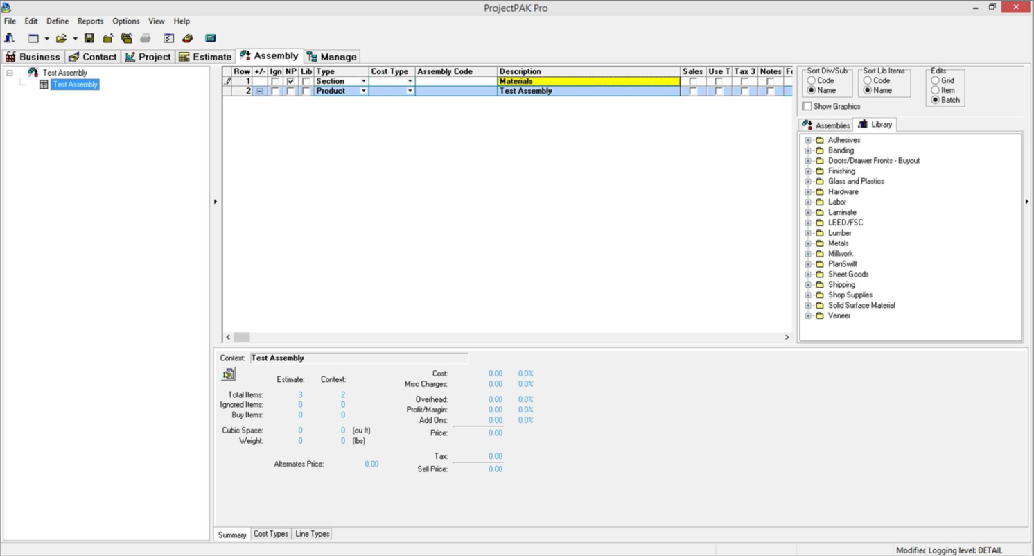 Creating A Simple Assembly - TradeSoft, Inc.