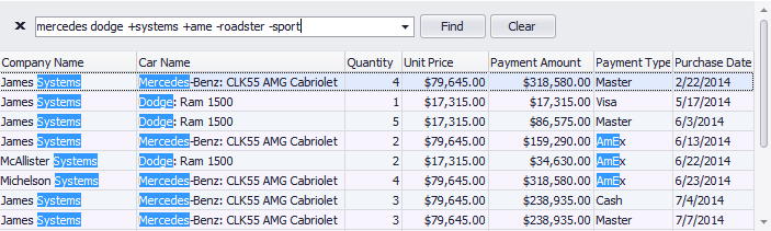 Rule-set for how to search in ShopPAK version 6 and newer - TradeSoft, Inc.