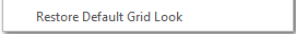 6. Restore Default Grid Look