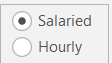 14. Salary / Hourly