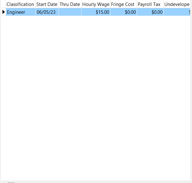 17. Employee Wage Record