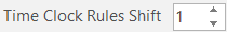 4. Time Clock Rules Shift
