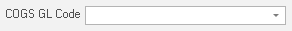 27. COGS GL Code