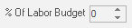 36. Percent of Labor Budget